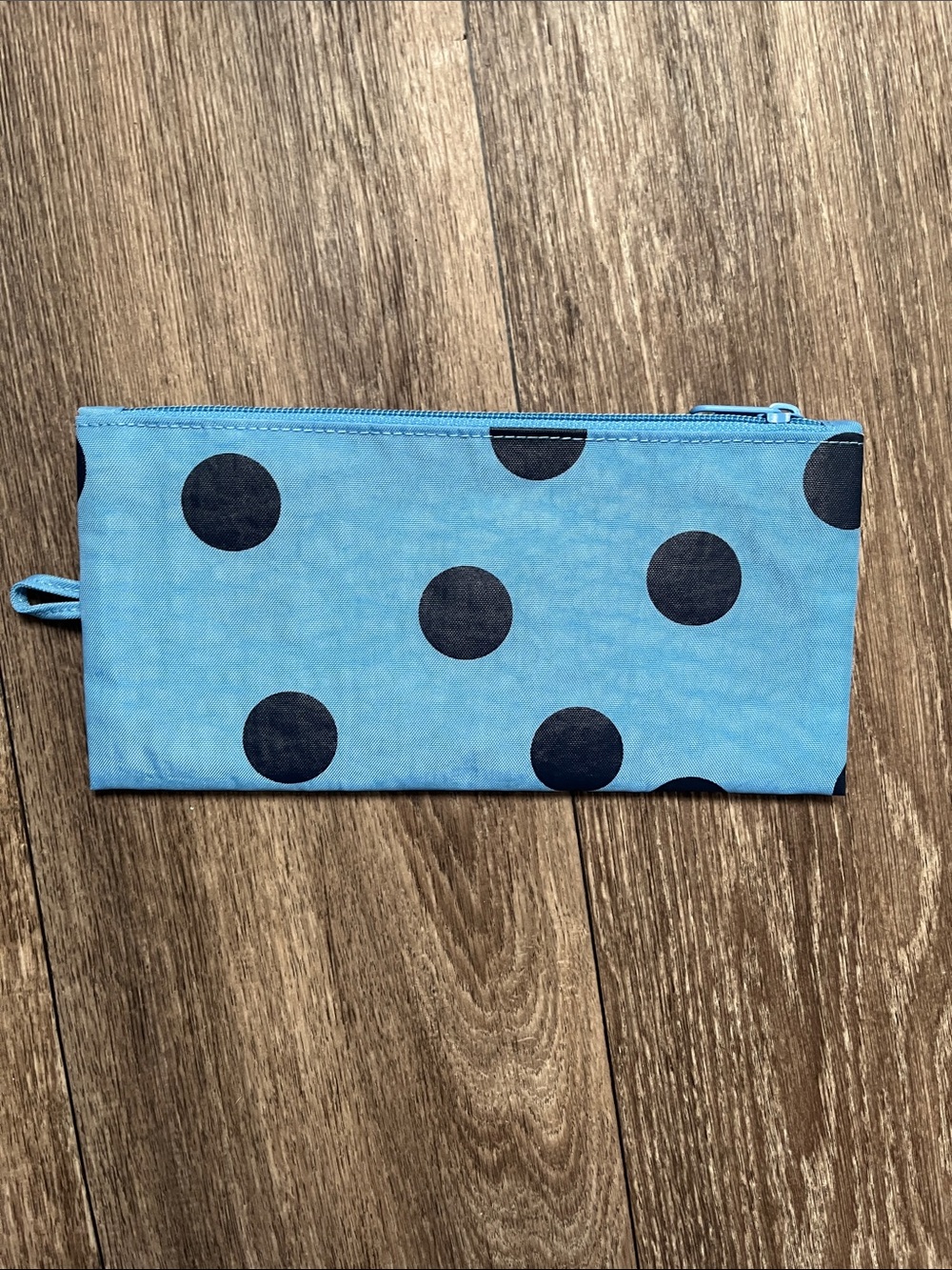 Baggu medium polka dot flat pouch